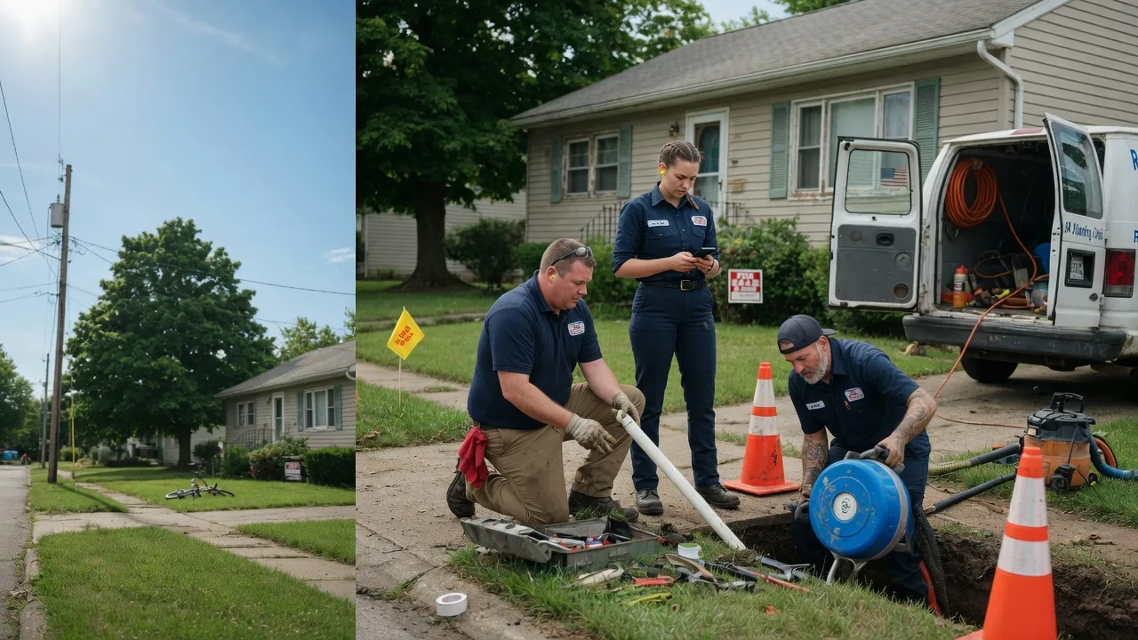 Sewer Line Repair in Dorchester, IA near me